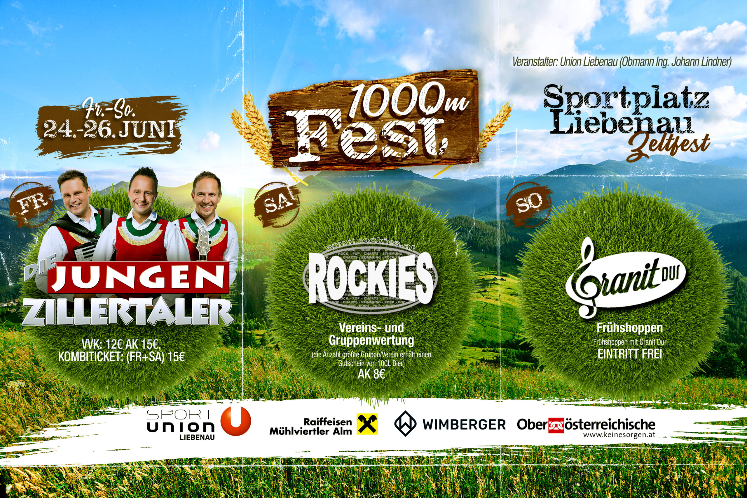 1000-Meter-Fest  –  60 Jahre Union Liebenau